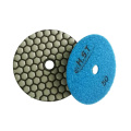 4" Diamond Resin Granite Marble Ceramic Honeycomb floor Polishing Pad for  buffing